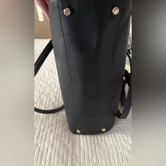 Authentic Coach Black Tote Bag leather new without tags - Picture 4 of 12